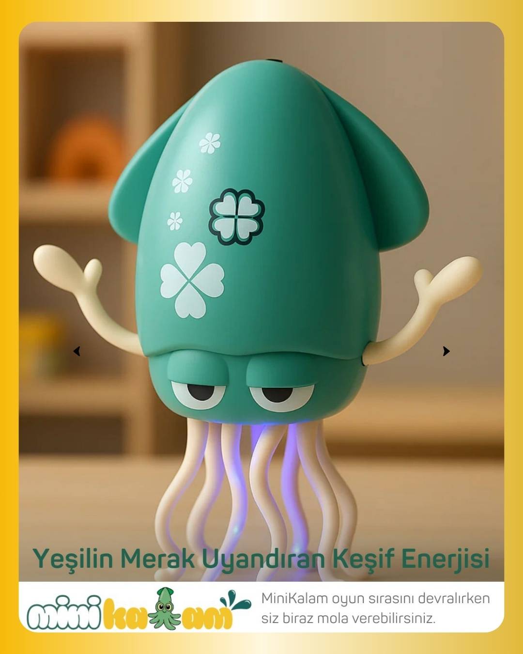 MiniKalam™ Dans Eden Ahtapot Oyuncak