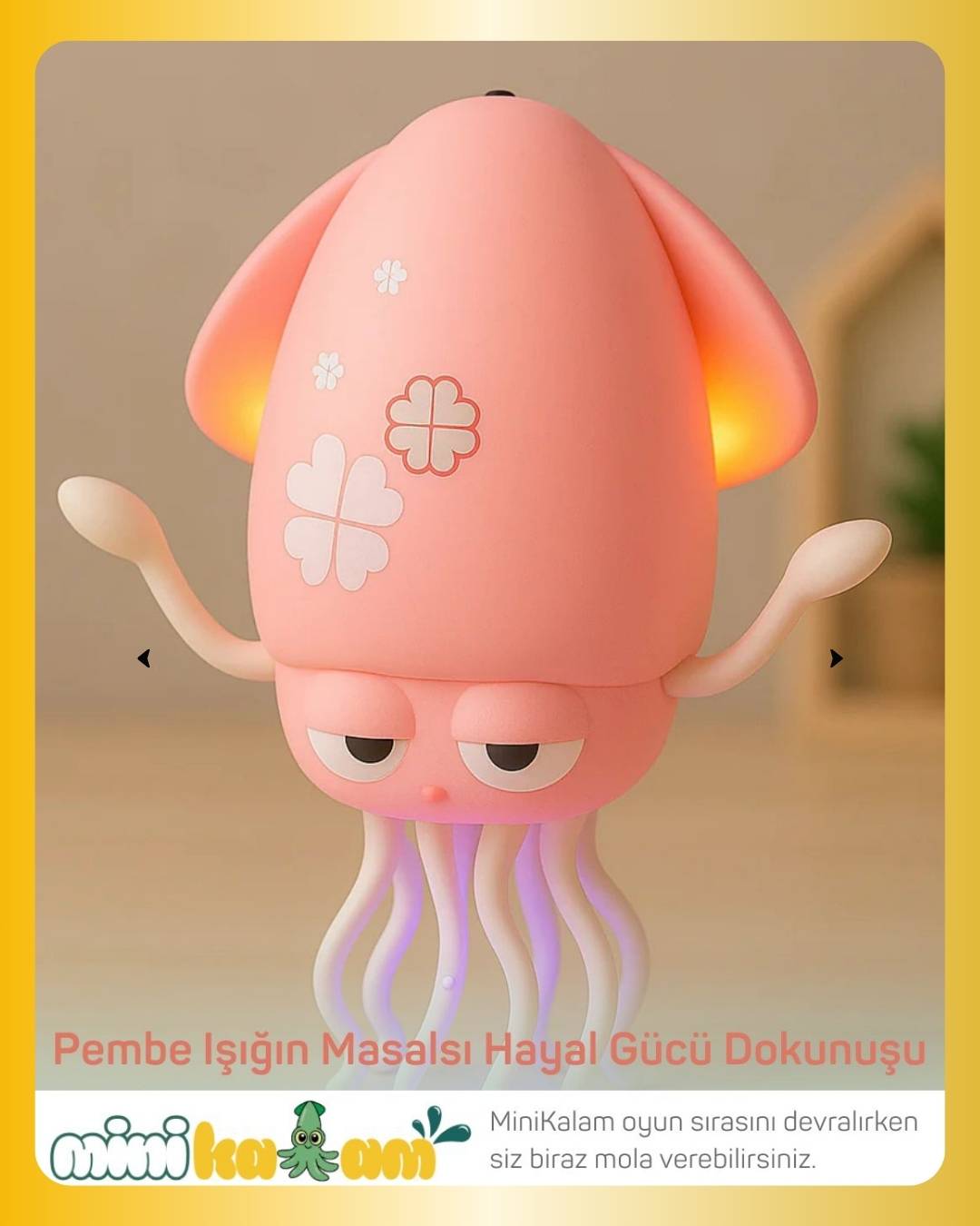 MiniKalam™ Dans Eden Ahtapot Oyuncak