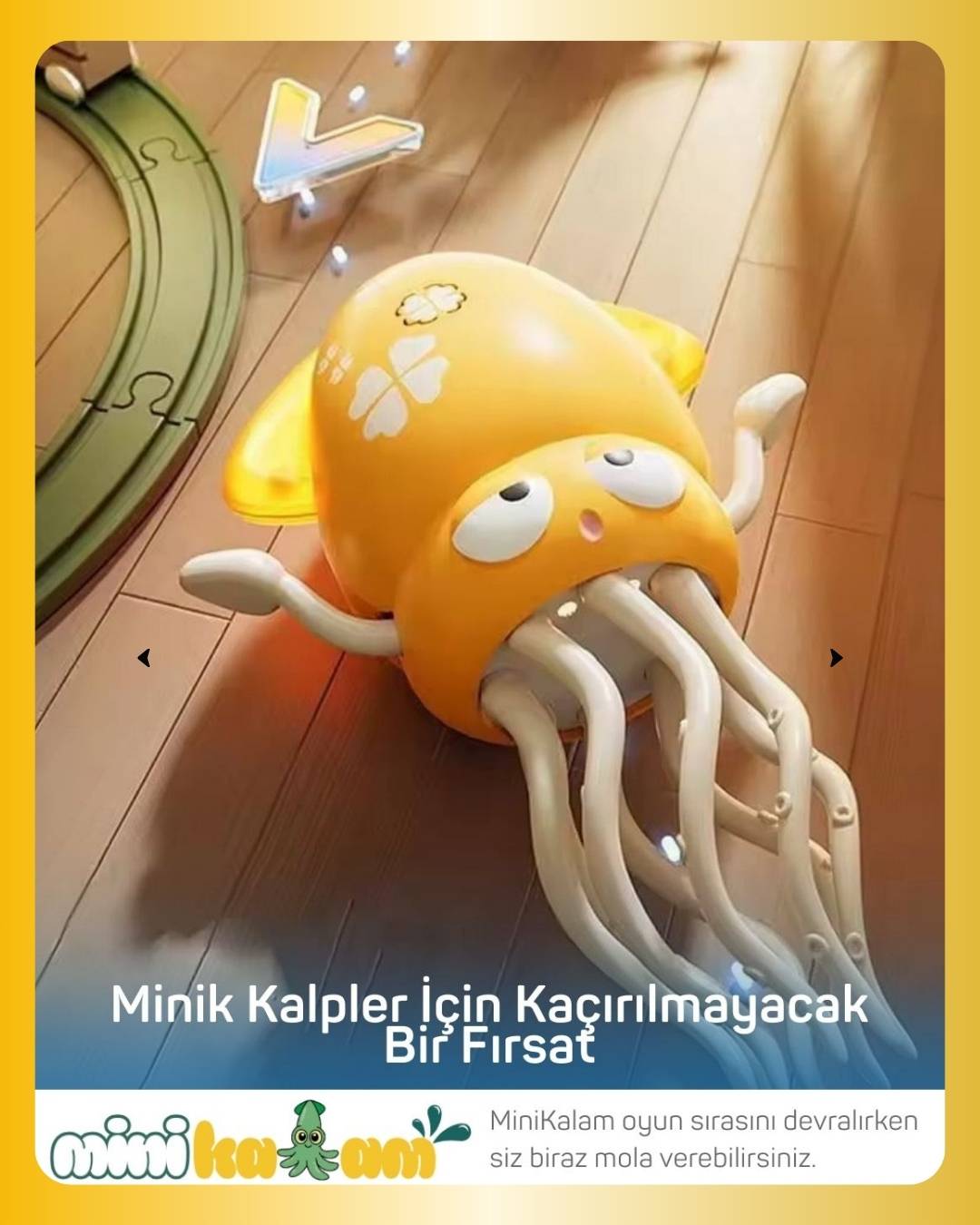 MiniKalam™ Dans Eden Ahtapot Oyuncak